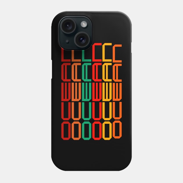 Ocean - retro, 80s, back to the future, Old school design Phone Case by Blueberry Pie 