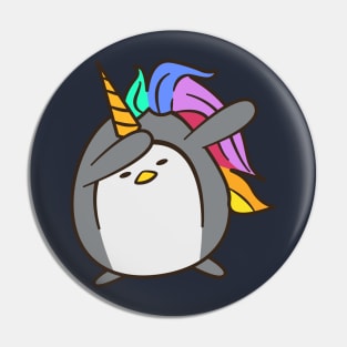 Rare Penguin Unicorn Pin