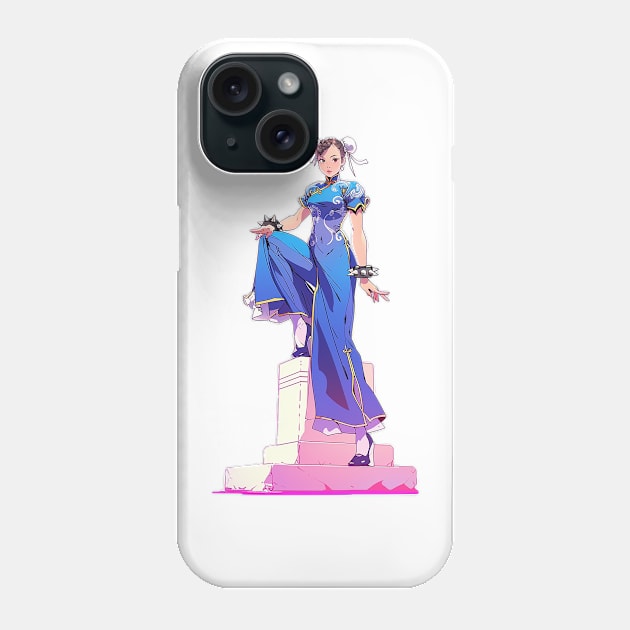 chun li Phone Case by weirdesigns