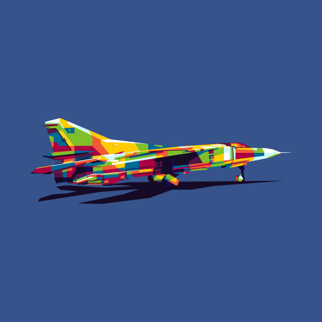 Discover MiG-23 Fighter - Airplane - T-Shirt