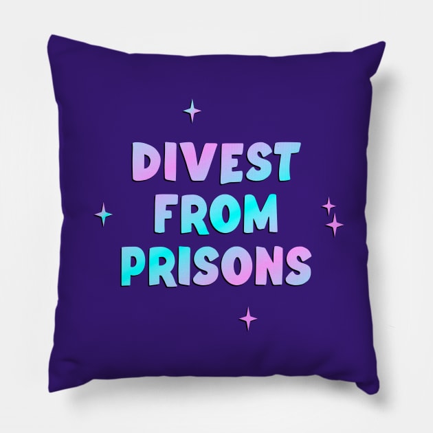 Divest From Prisons - ACAB Pillow by Football from the Left