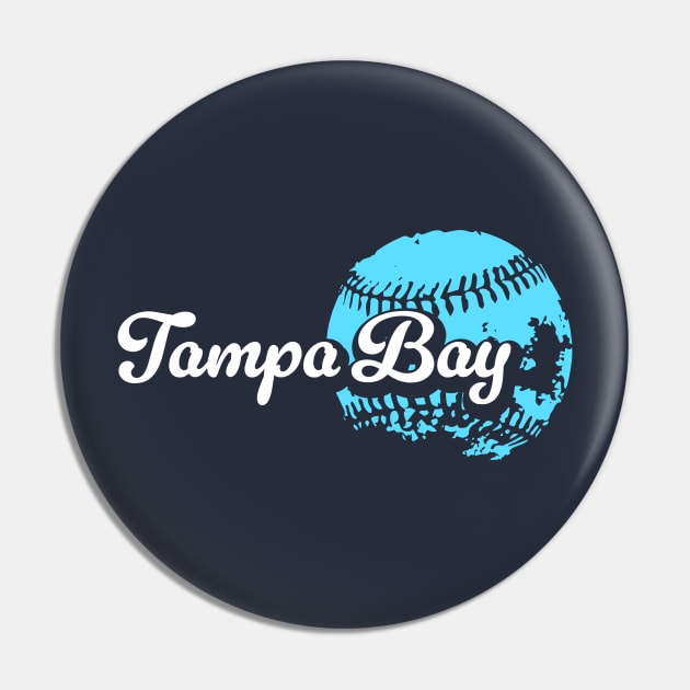 Tampa Bay Baseball Pin by Throwzack