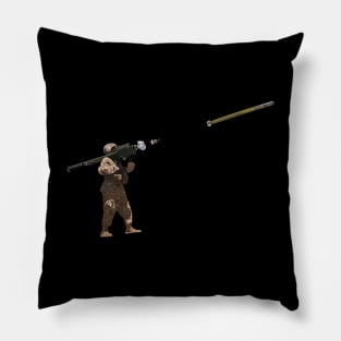 Stinger Gunner - Firing Missile Pillow