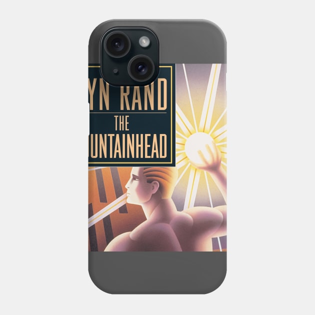 The Fountainhead by Ayn Rand - Cover Phone Case by SpartanCell