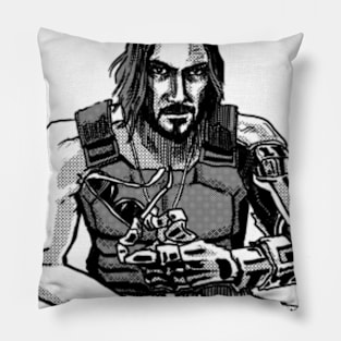 johnny silverhand cyberpunk 2077 Pillow