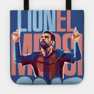 lion el messi wpap Tote