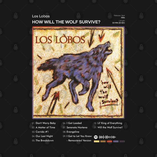 Los Lobos - How Will the Wolf Survive? Tracklist Album by 80sRetro