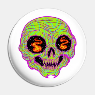 Ritual Skull Pin