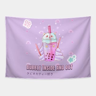 Bubbly inside and out Tapestry