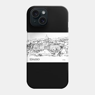 Idaho State USA Phone Case