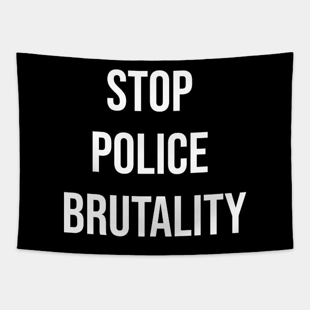 Stop police brutality Tapestry by Coolthings