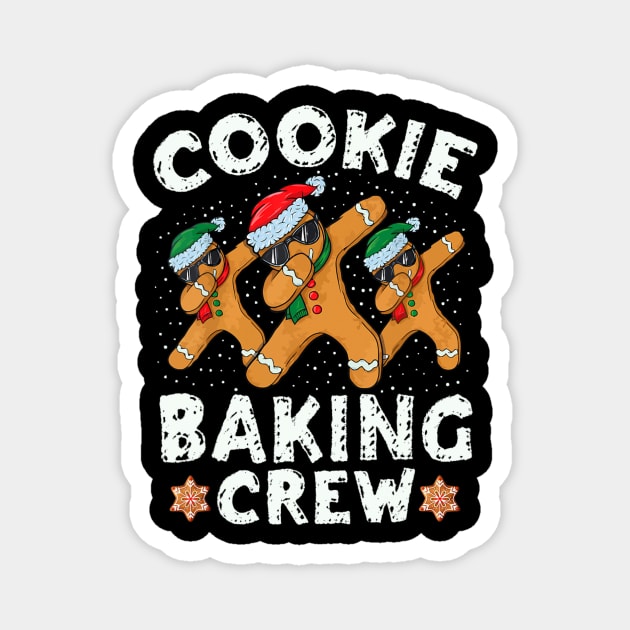 Cookie Baking Crew Gingerbread Christmas Costume pajamas Magnet by rivkazachariah