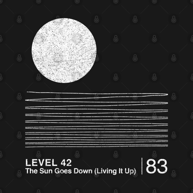 Level 42 /// Minimalist Graphic Artwork Design by saudade