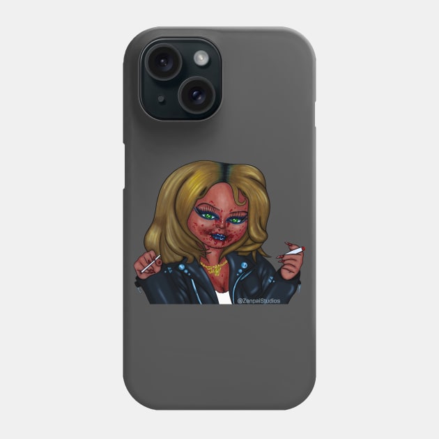 Bride of Chucky III Phone Case by Zenpaistudios