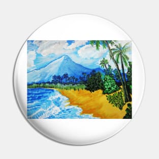 beautiful lakeside scenery Pin