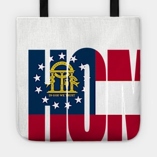 Georgia Home - State Flag Tote