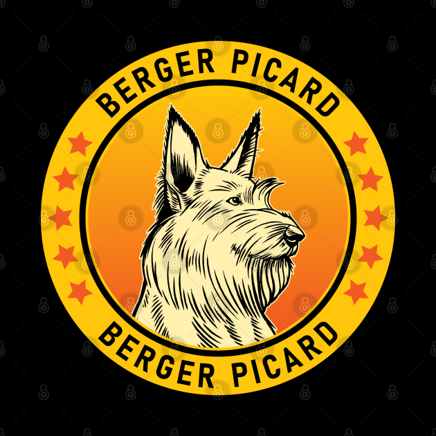 Berger Picard Dog Portrait by millersye