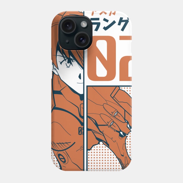 Asuka Evangelion Phone Case by paisdelasmaquinas