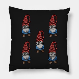 Gnome Pattern Pillow