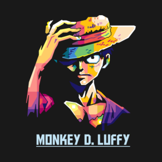 Disover Monkey D. Luffy WPAP - Monkey D Luffy - T-Shirt