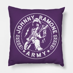 Johnny Ramone Army Pillow