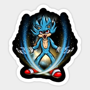 Fleetway Super Sonic Headshot Sticker for Sale by PH4NT4SM