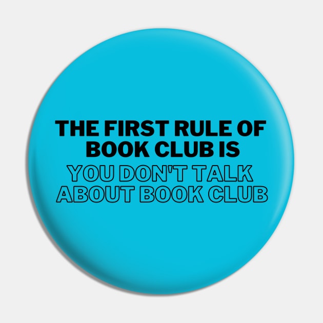 Tyler Durden's Book Club Pin by We Love Pop Culture