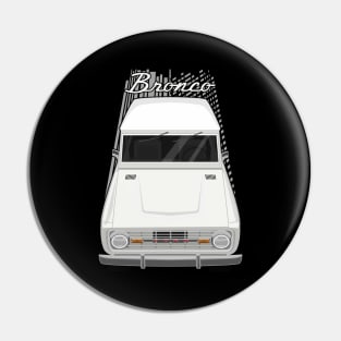 Ford Bronco 1st gen - White Pin