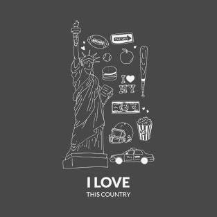 I Love This Country T-Shirt