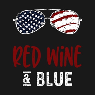 Red Wine & Blue T-Shirt