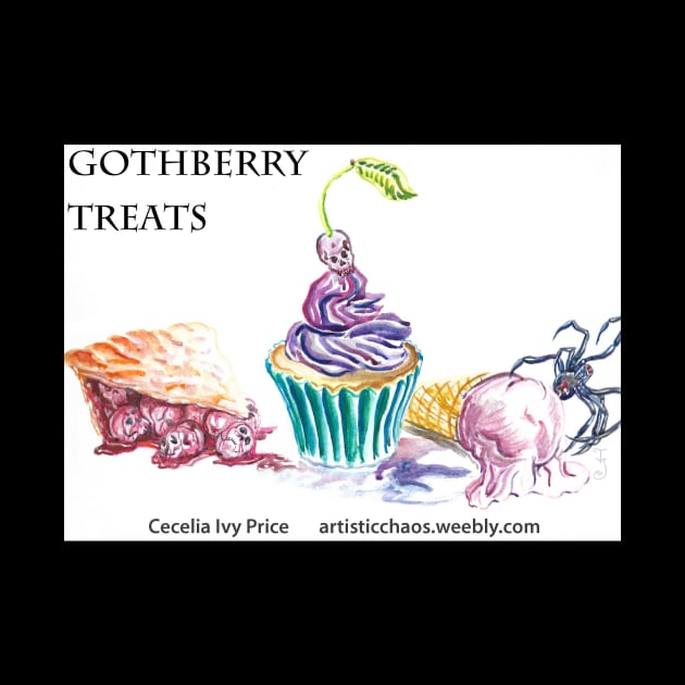 Gothberry Treats Trio by CeceliaIvyPrice