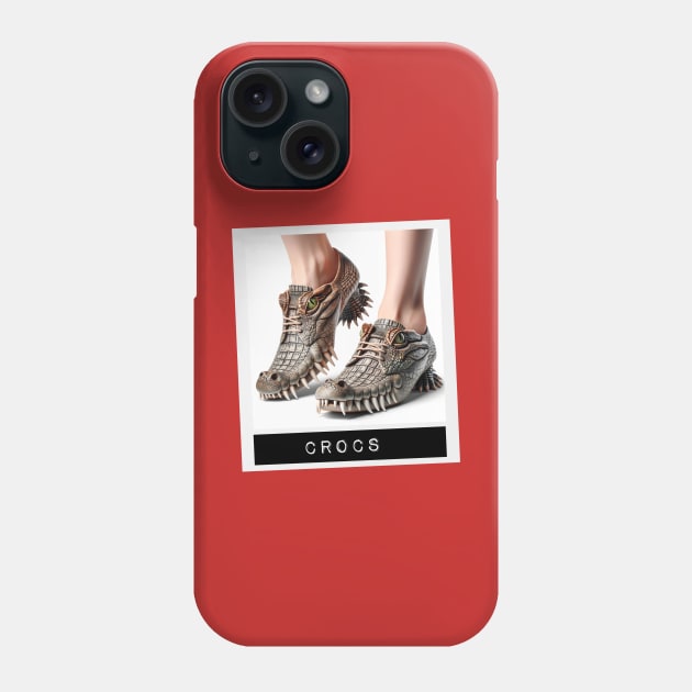 Live Action Crocs! Phone Case by Koala Tea Images