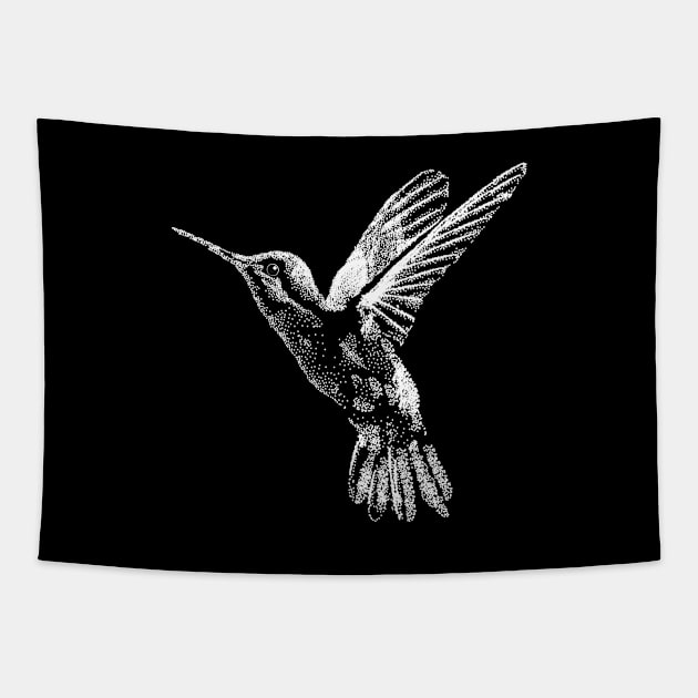 Hummingbird Spiritual Motivational Birds Lovers Gift Tapestry by YANISOVE