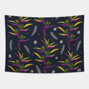 tropical flowers Tapestry