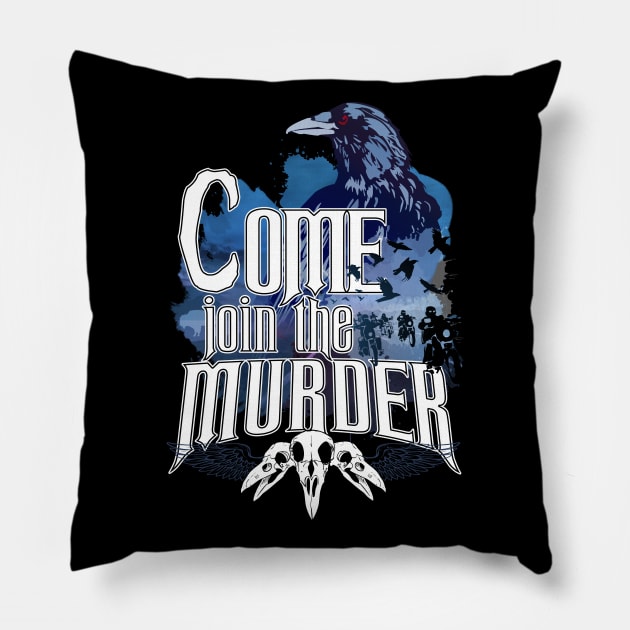 Come join the murder Pillow by Rackham