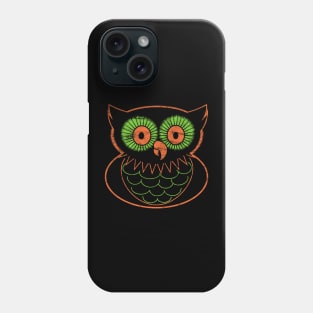 Vintage Halloween Owl Phone Case