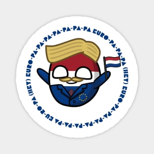 Europapa Joost Klein Eurovision Polandball Countryball Magnet