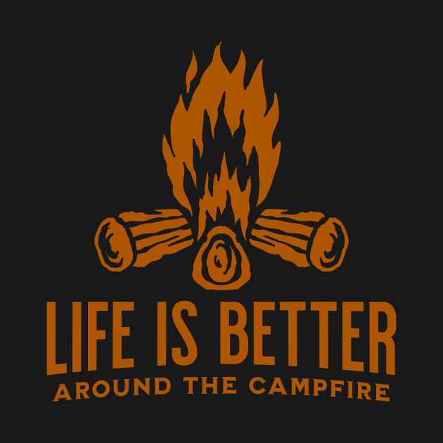 Outdoors Campfire - Life is Good by Middle of Nowhere