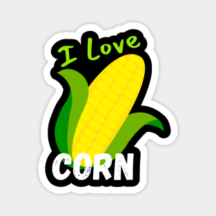 I Love Corn! Magnet