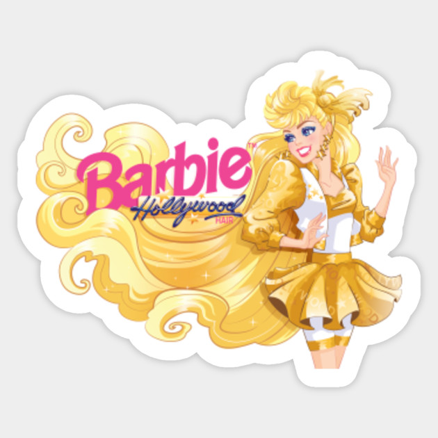 barbie sticker