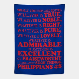 Philippians 4:8 Tapestry