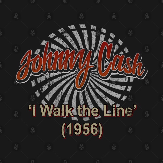 Johnny Cash, ‘I Walk the Line’ by NopekDrawings