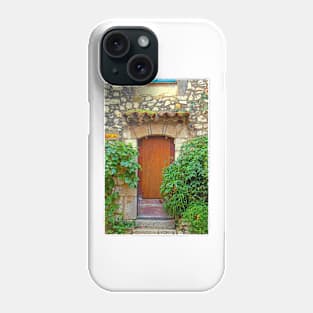 Medieval Doorway in Eze Phone Case