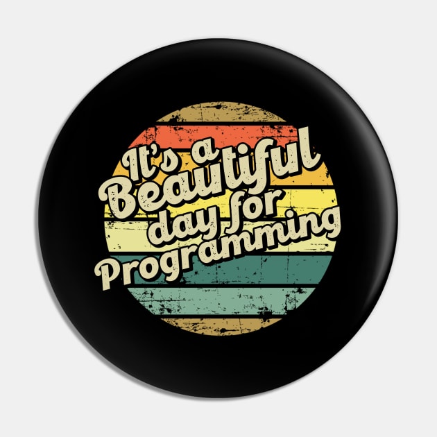 Programming gift for programmer. Perfect present for mother dad friend him or her Pin by SerenityByAlex