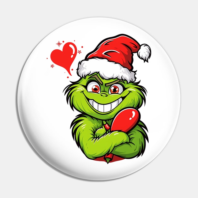 grinch Pin by piratesnow