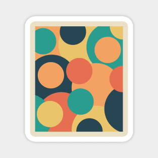 Vintage Circles Magnet