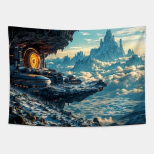 A Rebel Listening Post on the Outer Rim - Landscape Tapestry