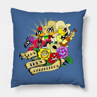 los tres caballeros Pillow