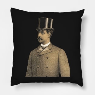 Victorian Gentleman Pillow