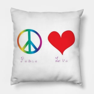 Peace & Love Pillow